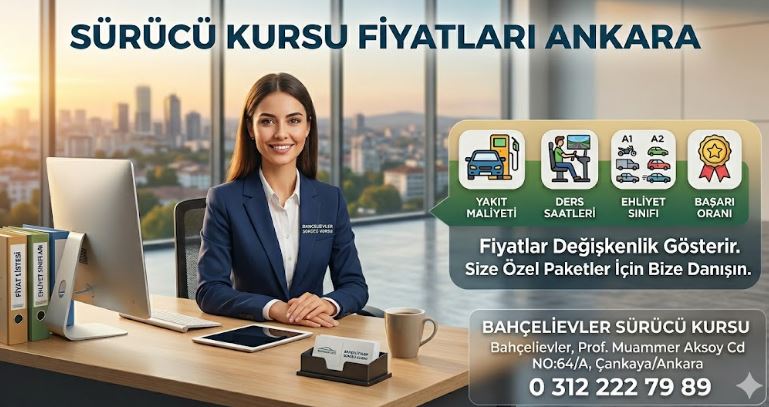 Sürücü Kursu Fiyatları Ankara